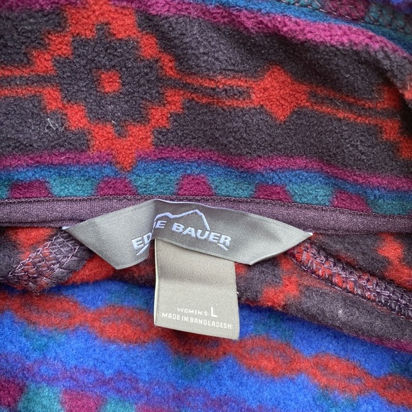 Eddie Bauer lightweight women’s fleece size L - Picture 4 of 8